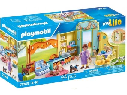 Playmobil 71743 - Centrum péče o štěňata