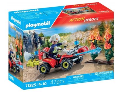 Playmobil 71825 - Hasičská čtyřkolka