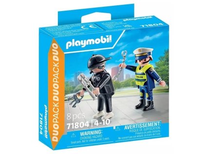 Playmobil 71804 - DuoPack Policista a zloděj