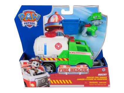 Tlapková Patrola Fire Rescue Vozidlo Rocky