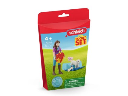 Schleich 42744 -Narozeninová oslava s Lisou, hrací sada