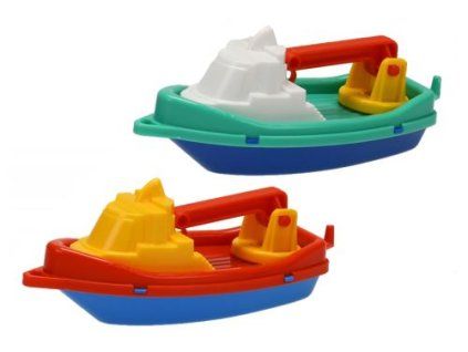 lodka jerab 14cm 2barvy