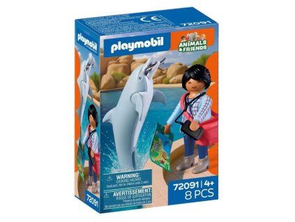 Playmobil 72091 - Delfín a návštěvnice