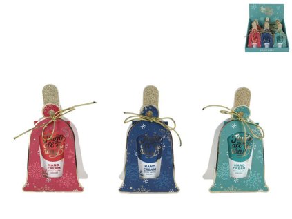 Vánoční dárková sada s krémem na ruce - 35 ml - a pilníkem na nehty