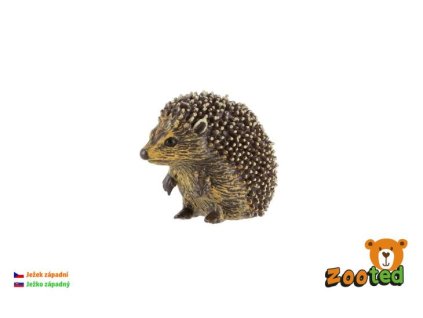 Ježek západní zooted plast 4cm