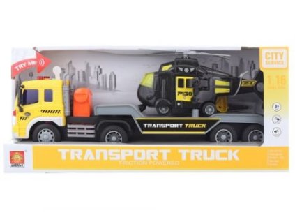 Kamion s helikoptérou