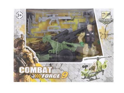 Vojenská sada s kanónem