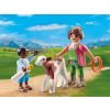 Playmobil 71803 - DuoPack Farmářka s dítětem a telátkem