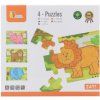 Dřevěné puzzle - džungle