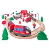 Vláčkodráha s elektrickou mašinkou. hasiči, 60 dílů