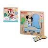 Mickey Mouse puzzle dřevěné 4 dílky. mix motivů