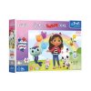 Puzzle Šťastní přátelé Gabby 60 XL Super Shape 60x40cm v krabici 33x23x6cm