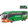 KIDS GLOBE Autobus kovový zpětný chod na baterie