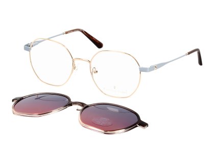 TUSSO-496 c3 blue/gold + clip-on 53/19/140