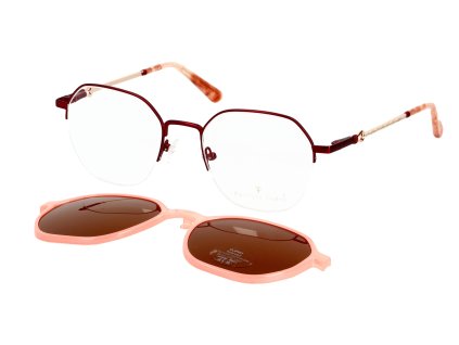 TUSSO-497 c4 red/gold + clip-on 53/21/140