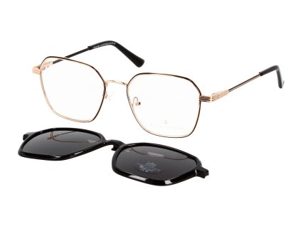 TUSSO-498 c1 black/gold + clip-on 53/18/145