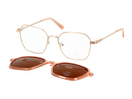 TUSSO-498 c4 beige/gold + clip-on 53/18/145