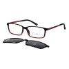 Cooline 193 c2 burgundy + clip-on 54/16/140