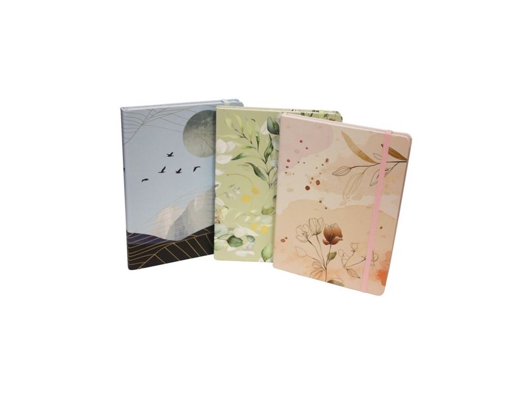 Zápisník A5 Donau Watercolor – linka, 96 listů