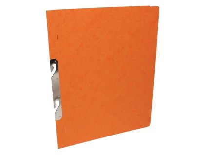 Levný oranžový papírový závěsný rychlovazač A4 HIT 20 ks