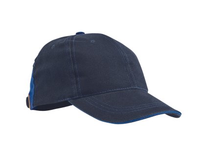 Modrá pracovní baseballová kšiltovka LOET bez kovových částí