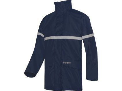 Pracovní bunda softshell BALTERO softshell FR AS rain bunda v barvě navy