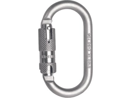 CERVA Ocel.karabina ovál,twist lock poj.