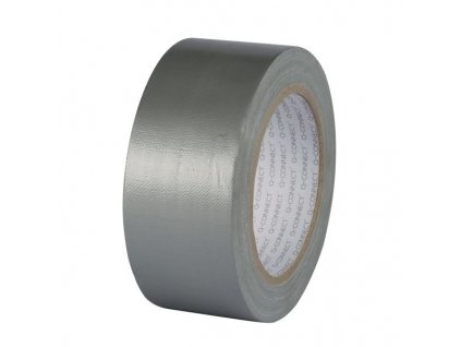 Lepicí páska s tkaninou, 48 mm x 50 m, stříbrná