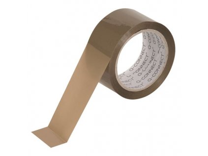Balicí páska Q-Connect – 48 mm × 60 m_hnědá