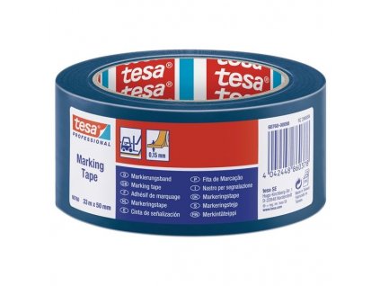Značkovací páska Tesa, 50 mm x 33 m, různé barvy