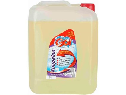 Čisticí prostředek na koupelny GO! - 5 l