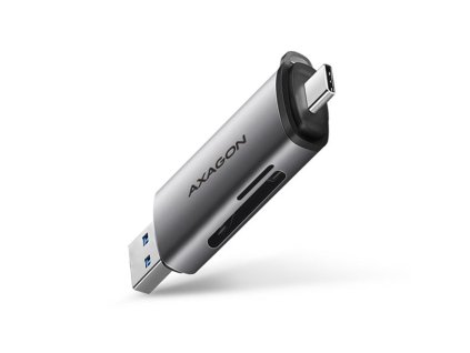 Čtečka paměťových karet AXAGON CRE-SAC, USB-C, SD