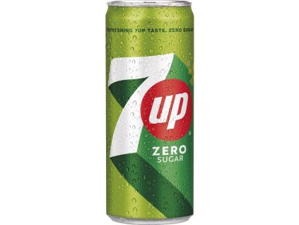 7UP Zero Sugar - plech, 24x 0,33l