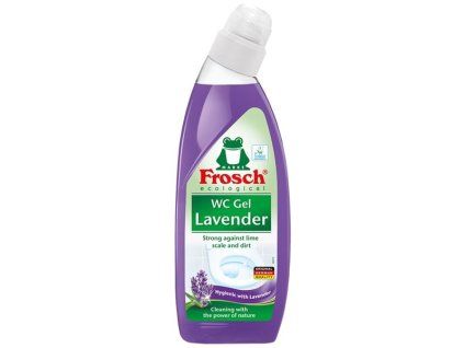 Čisticí WC gel Frosch Levandule, 750 ml