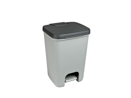 Odpadkový nášlapný koš Curver Essentials 20 l, šedý
