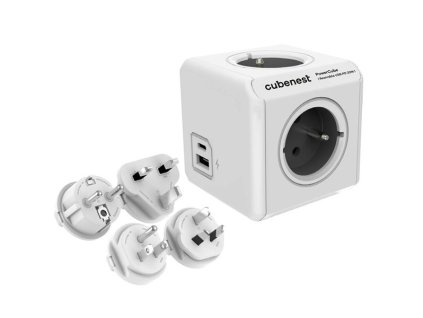 Cubenest PowerCube Rewirable USB PD 20W - šedá