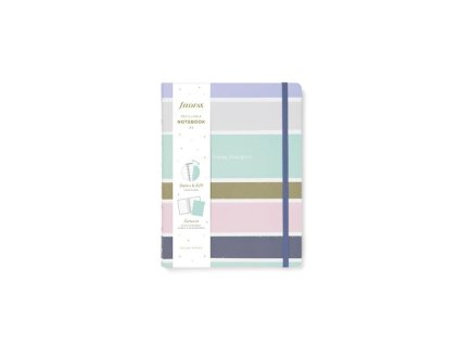 Zápisník A5 Filofax Notebook Good Vibes – linkovaný, 56 listů