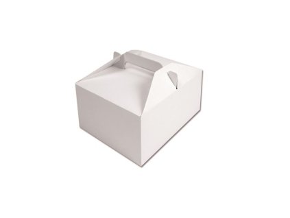 Odnosové krabice - 18,5 x 15 x 9,5 cm, bílé, 50 ks