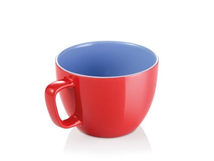 Hrnek velký Tescoma Crema Shine 590 ml červený