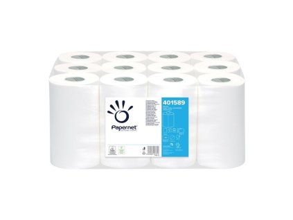 Papírové ručníky v roli 2vrstvé Papernet Centrefeed – 67 m, 12 rolí
