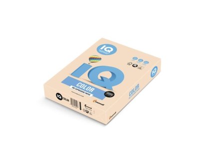 Barev.papír IQ A4-SA24,losos.,160g/m2,250 listů