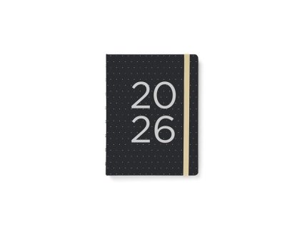 Diář Filofax Moonlight 2026 - A5, černý