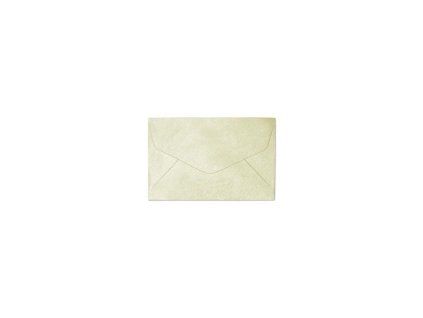 Ozdobné obálky Millenium - 7 x 10 cm, 120 g/m², metalické, krémové