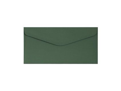 Ozdobné obálky Smooth - DL, 120 g/m², zelené, 10 ks