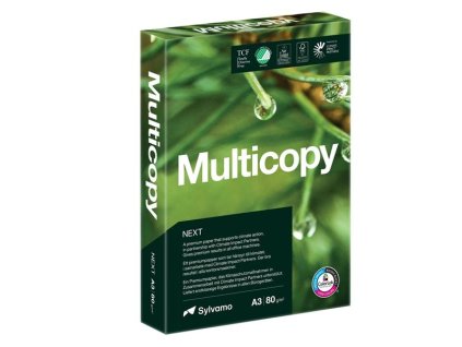 Kancelářský papír A3 Multicopy Next – 80 g/m², 500 listů