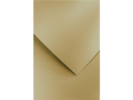Designový papír A4 metalický povrch Pearl 210 g/m² _barva_zlatá_20 listů