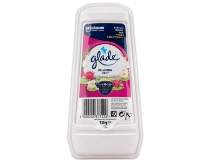 Gelový osvěžovač vzduchu Glade Relaxing Zen, 150 g