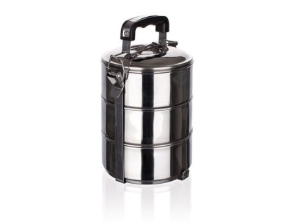 Jídlonosič nerezový 3dílný – 3 × 0.7 l