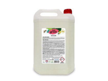 Prostředek na nádobí Real green, 5 kg