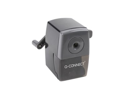 Ořezávátko stolní Q-Connect se zásobníkem, černé